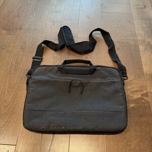 Incase City Brief Series 16-inch Laptop Bag Charcoal Messenger Case Used